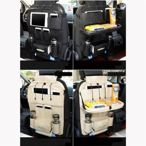 Organisateur de si/ège arri/ère pour Enfants Protections dorsales pour si/ège dauto avec Support pour Sac de Rangement /à 9 Poches pour iPad//Tablette//Bouteille//Tissu//bo/îte//Jouets//v/éhicules