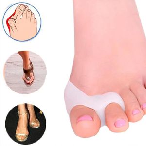 SOIN MAINS ET PIEDS Ortheses X 2 doigts Hallux Valgus orteil Silicone 