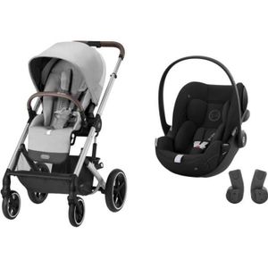 POUSSETTE  CYBEX - Poussette DUO BALIOS S Lux SLV Lava Grey  