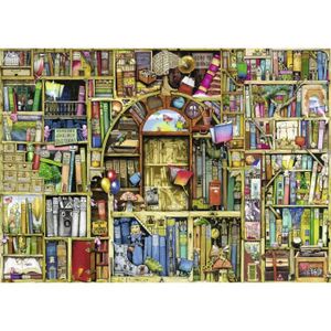 PUZZLE Puzzle 1000 pièces - Ravensburger - Bibliothèque b