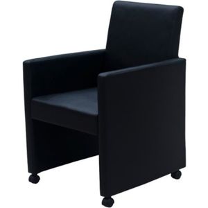 Fauteuil A Roulette Pour Salle A Manger Achat Vente Pas Cher
