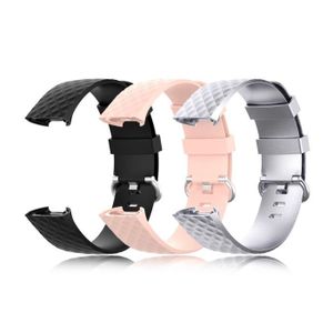 LiLuLa Bracelet pour Fitbit Charge 5 Bracelet femme, Bande en Silicone de  Remplacement Reglables Sport Accessorie Compatible pour Montre Connectée