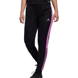 PANTALON DE SPORT Jogging de running noir pour femme Adidas Tiro - Bandes tendance et logo adidas Performance imprimé