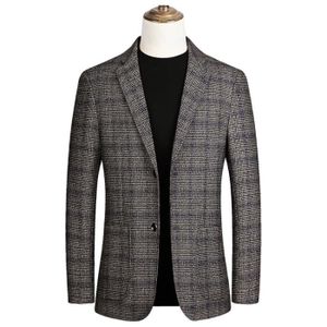 Blouson laine carreaux homme cheap