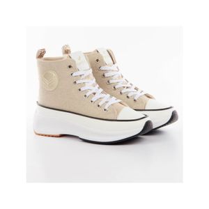 BASKET Basket Montante Femme Kaporal Christa Beige Irisé 