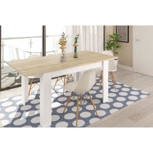 TABLE RONDE EXTENSIBLE LORIENT-bomeuble Couleur Plateau Table S13