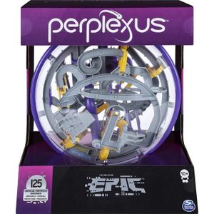 CASSE-TÊTE Labyrinthe en 3D Perplexus Epic - SPIN MASTER - Violet - Pour enfant de 10 ans et plus - 125 obstacles