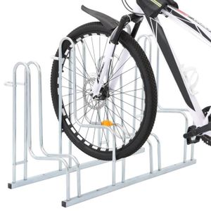 PORTE-VELO CON Support de vélo au sol autoportant pour 4 vélo