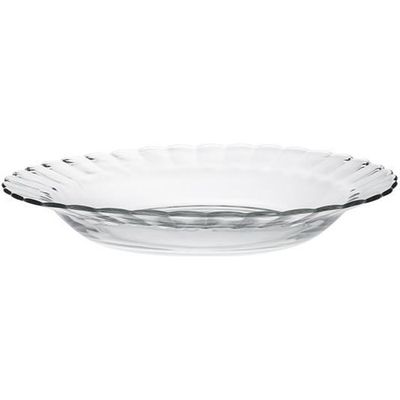 Assiettes Plates Duralex Creole 23,5 Cm - Lot De 6 - Verre Trempé Résistant, Fabriqué En France - Lave-vaisselle, Micro-ondes, Congélateur - 14