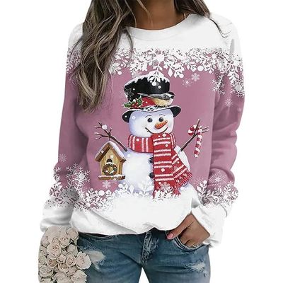 SWEATSHIRT Pull Noel Femme Pull Sweat Noel Femme Pull Moche de Noel Drole Femme Funny Ugly Merry Christmas Sweatshirt Sweat Noel Rose Cdiscount Pret a Porter
