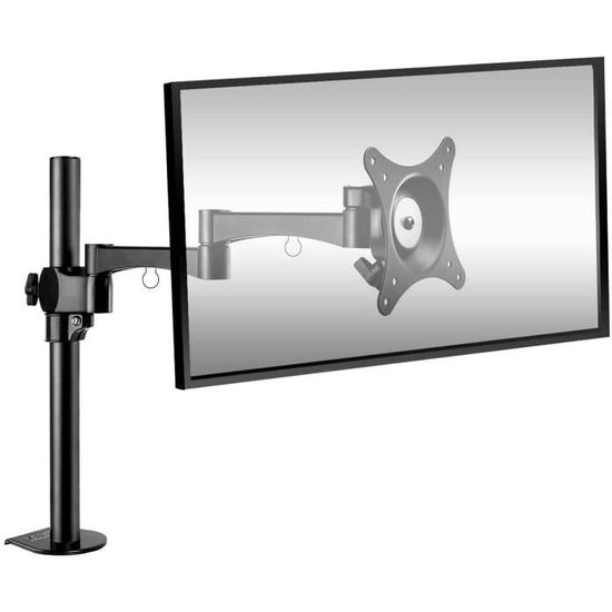 Support Écran Bras Articulé Porte Écran Ordinateur Moniteur LCD-TFT-LED ...