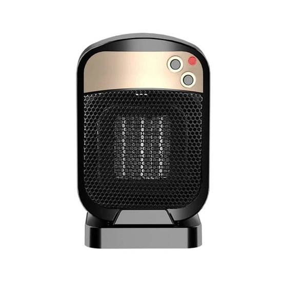 Mini Radiateur Soufflant, Chauffage Électrique Portatif En Céramique PTC, Silencieux Chauffe Rapide Radiateur Convecteur Protection Anti Surchauffe Pour Bureau Maison Noir 90226837