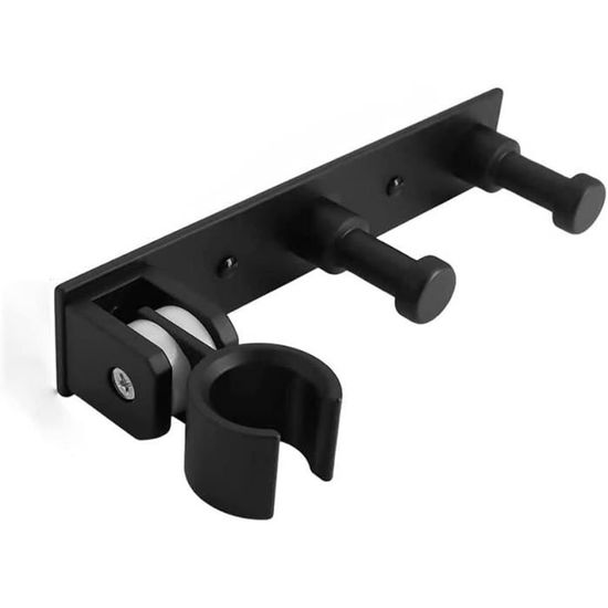 Soytich Support Mural Bras D'Aspiration Métal Chromé Pour