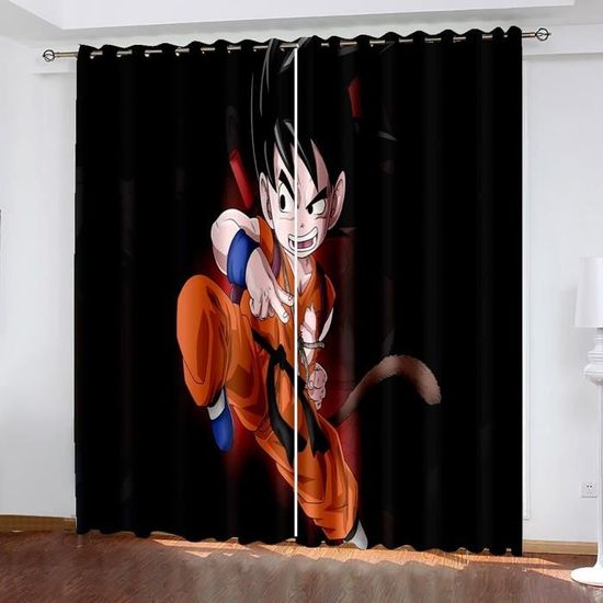 Rideaux Dragon Fantasy - 110x215 Cm, Lot De 2, Occultants, Pour Salon Ou Chambre