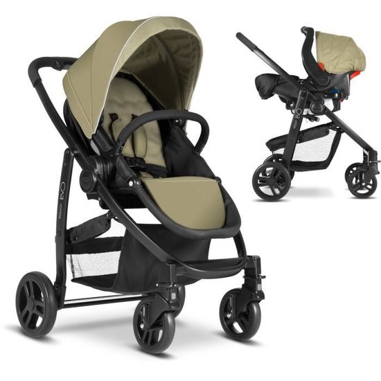 poussette graco evo rose