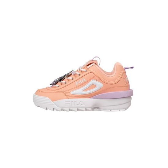 Baskets femme FILA Disruptor Flower Pale Rosette 41 Chaussures chunky avec semelle exterieure volumineuse