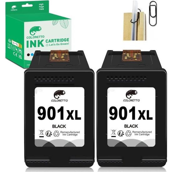Kamo 901XL (Pacco Da 1) Nero Cartucce Compatibili Con HP 901 XL - Per Officejet J4500 J4524 J4535 J4540 J4545 J4550 J4580 J4585 J4600 J4624 J4660 J4680 G510 G510a G510g G510n - Foto 5
