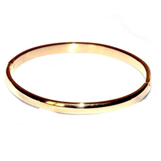 Bracelet Ancien Plaqué Or Poinçonné - Années 1950-1960 - Bijou Vintage Femme - Occasion