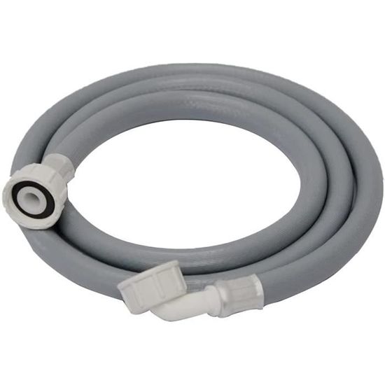 Tuyau D'arrivée D'eau Pour Lave-linge Whirlpool - Occasion Fonctionnel - Gris Renforcé