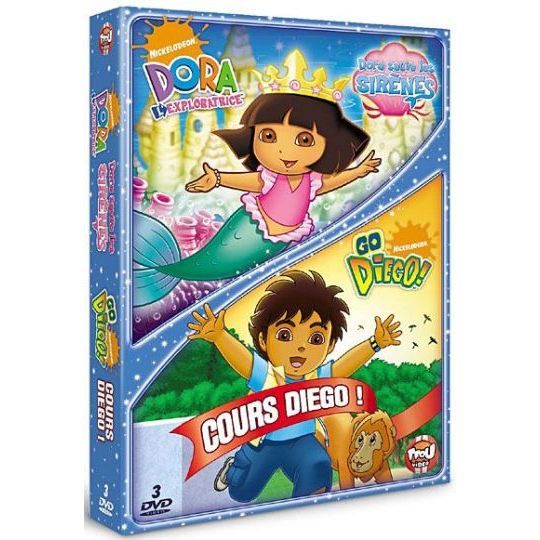 Dvd Dora L Exploratrice Sauve Les Sirenes D En Dvd Dessin Anime Pas Cher Cdiscount