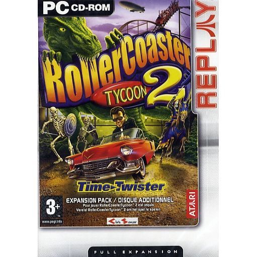 Atari Rollercoaster Tycoon 2 Time Twister / Jeu PC Cd-Ro