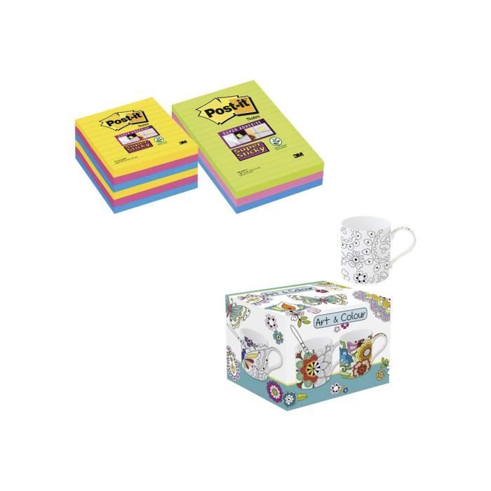 Post-it Notes Jaunes Pastel - Pack De 12 Blocs | 100 Feuilles 38x51 Mm | Autocollantes Repositionnables