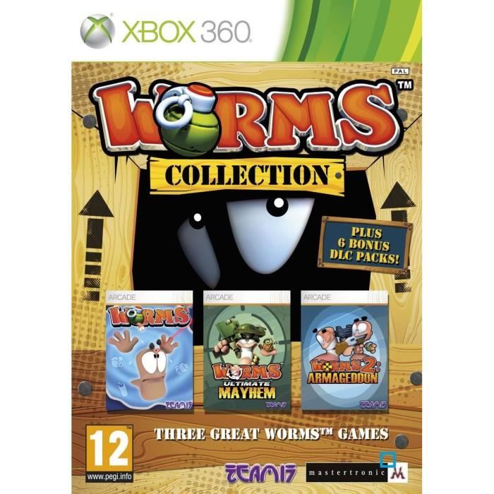 Worms Collection Jeu XBOX 360