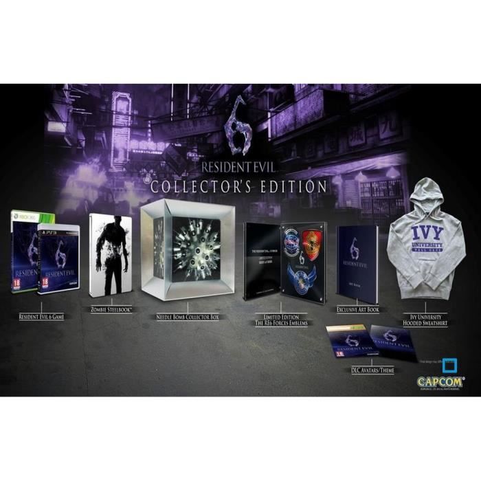 Capcom Resident Evil 6 Collector / Jeu Console PS3