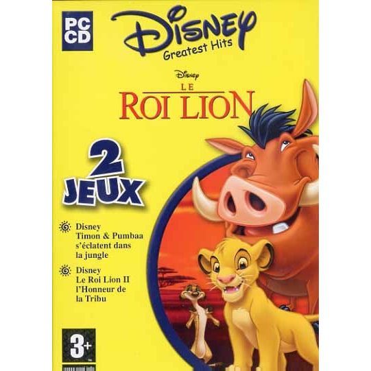 Disney Le Roi Lion Pack 2 Jeux