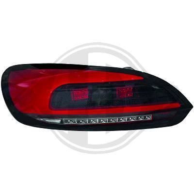 2251896 , Paire de feux arrière fumé pour VW Scirocco de type de 2008 a 2014