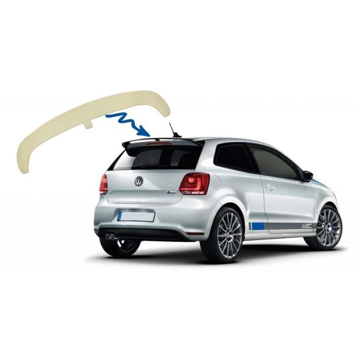 Spoiler de toit Pour Volkswagen VW Polo 6R Mk6 (2009-2017) WRC Design Hayon arrière