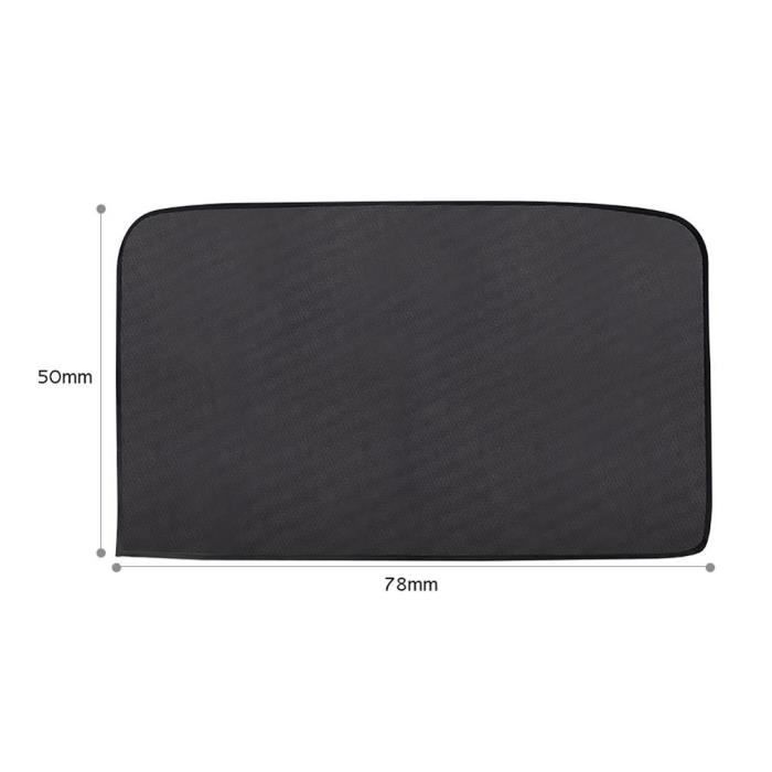 Pare-soleil magnétique pour pare-brise avant-arrière de voiture, Protection solaire, Film pour fenêtre latér Back