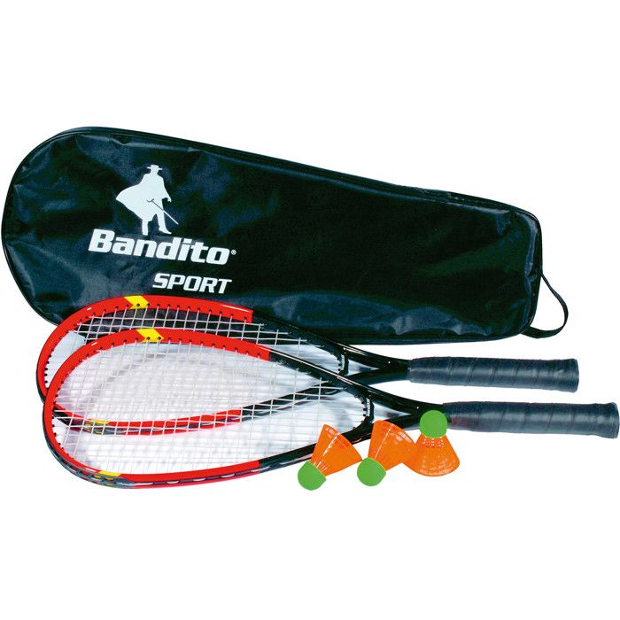 Set de Speedminton pour 2 joueurs ( 2 raquettes-speeders)