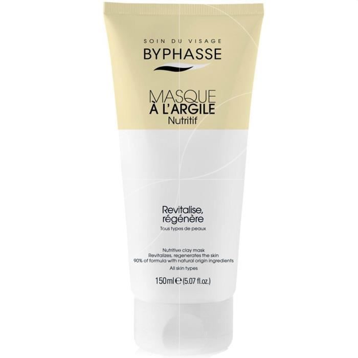 Byphasse - Masque visage à l'argile Nutritif - 150ml