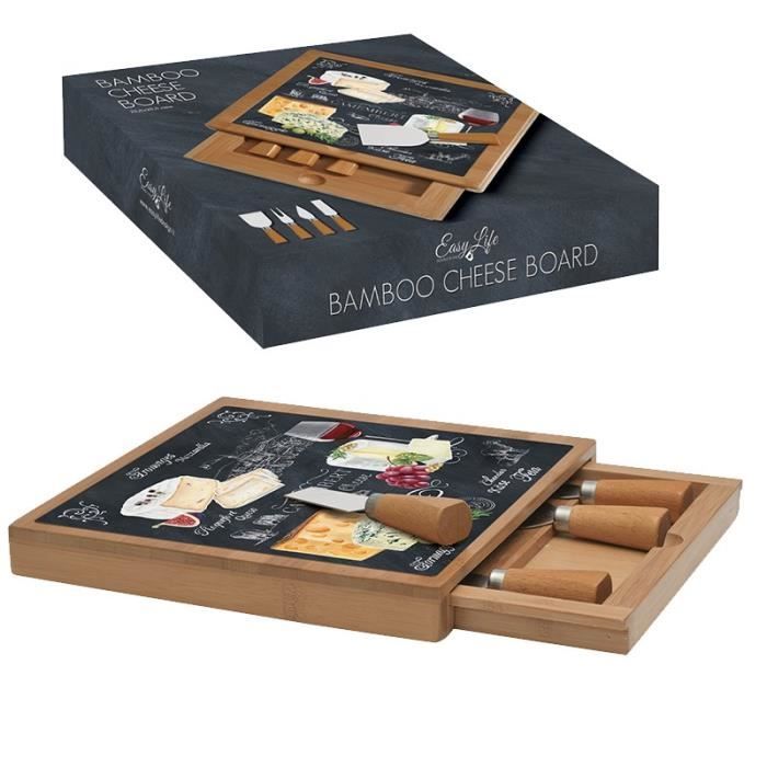 WOCH PLATEAU FROMAGE RECTANGULAIRE WORLD OF CHEESE - EASYLIFE