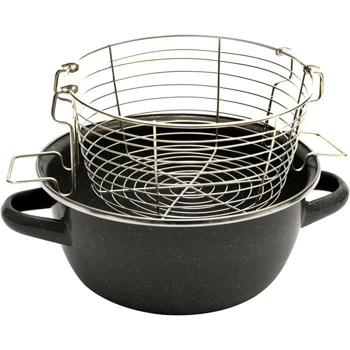 Poêle à frire avec panier 24 cm Magefesa PARMA 7060141