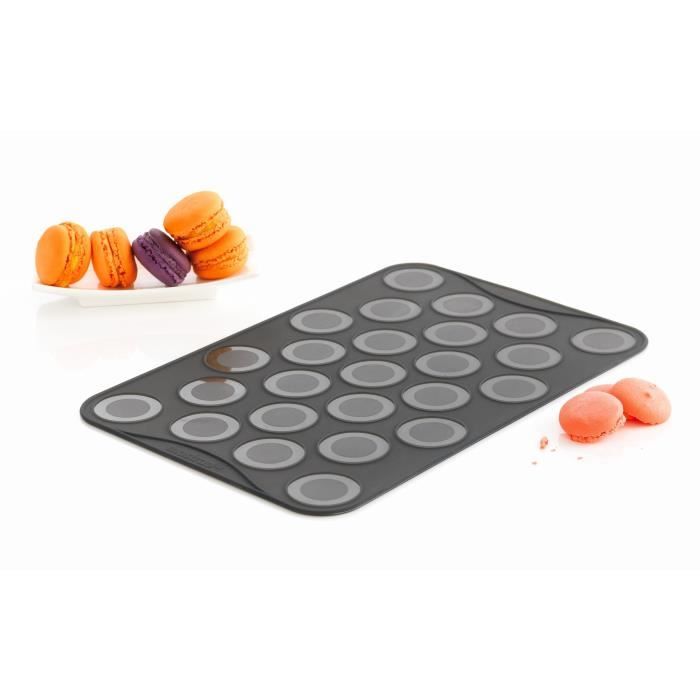 MASTRAD F45514 Feuille de cuisson - Spécial petits Macarons - Lot de 2