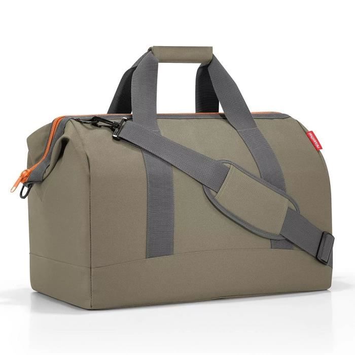 Bagage polyvalent multi-poches L Olive Green - Reisenthel 48 Vert