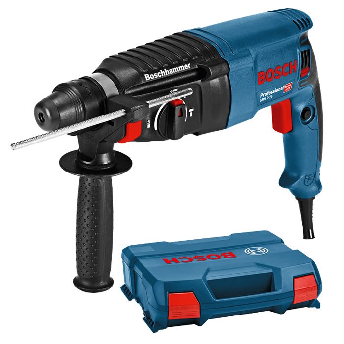 Perforateur SDS plus 830W GBH 2-26 en coffret standard -