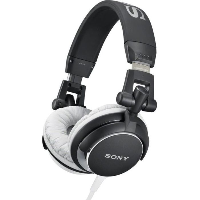 SONY MDR-V55 Casque audio stéréo - Noir et Blanc