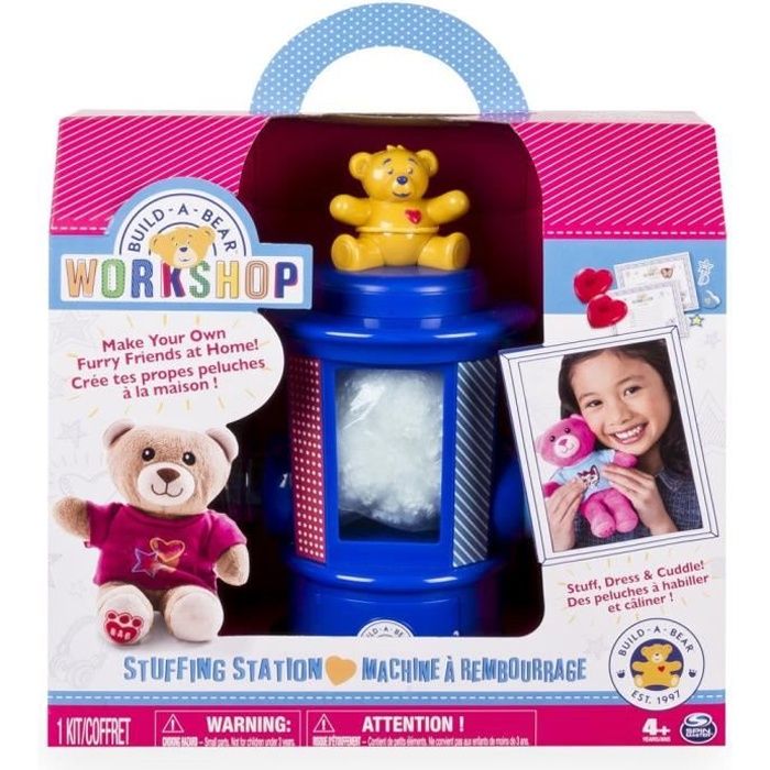 BUILD A BEAR Coffret Atelier de création ours en peluche