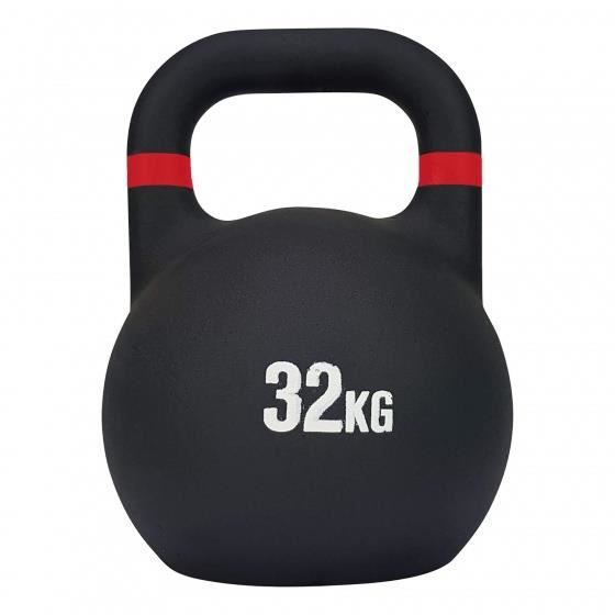 Pro kettlebell 32kg rouge