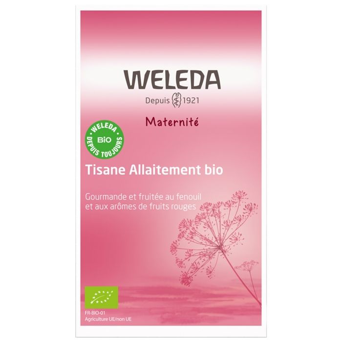 Weleda Maternité Tisane Allaitement Fruits Rouges 20 sachets
