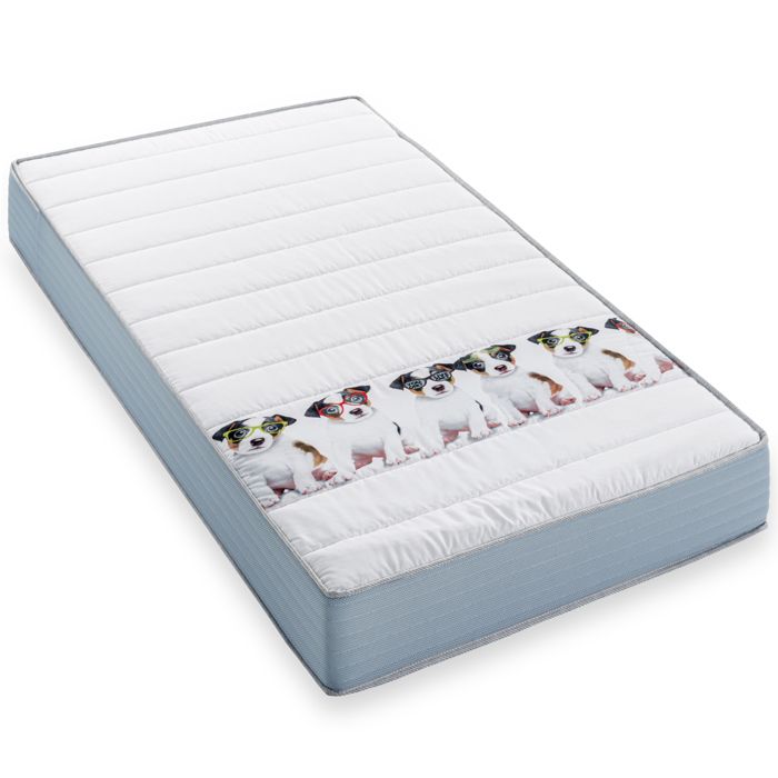 Puppy ADO . Matelas mousse 90x190 cm. Soutien Mi-ferme. Épaisseur epaisseur 18 cm – Fabriqué en Belgique Puppy ADO . Matelas mousse 90x190 cm. Soutien Mi-ferme. Épaisseur epaisseur 18 cm – Fabriqué en Belgique