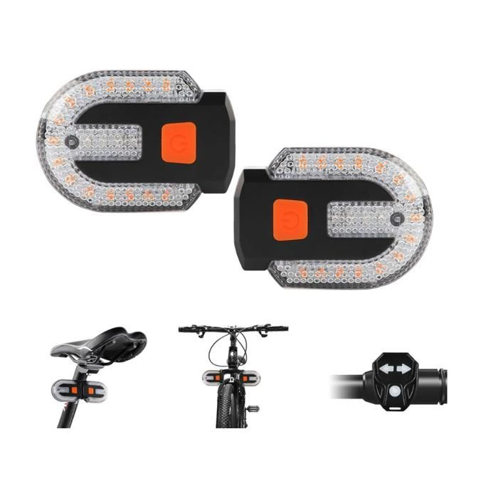 CarryBright Feux arrière de vélo clignotants pour vélo avant et arrière