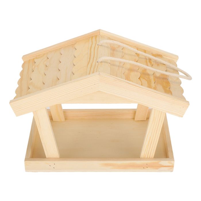 Comparer les prix de Petite maison doiseaux en bois pour extérieur nichoir de jardin fournitures pour animaux de compagnie design charmant