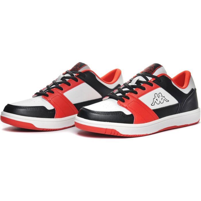 Kappa Baskets Kappa Homme Blanc/Rouge/Noir