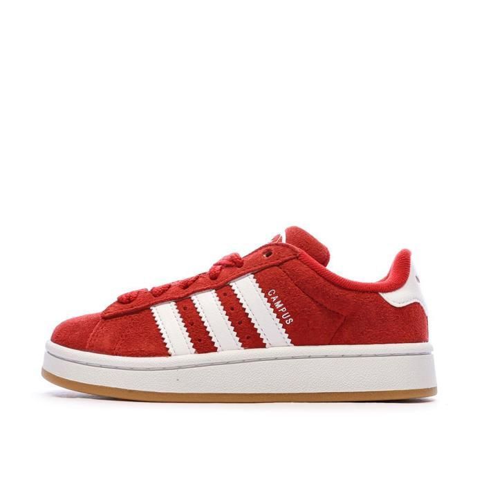 Adidas Campus Baskets Adidas Rouge Mixte