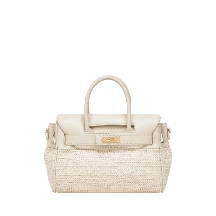 Sac a main Pyla 2 Fantasia Mac Douglas Ref 66443 BO70 Beige Mix 28*18*13 cm