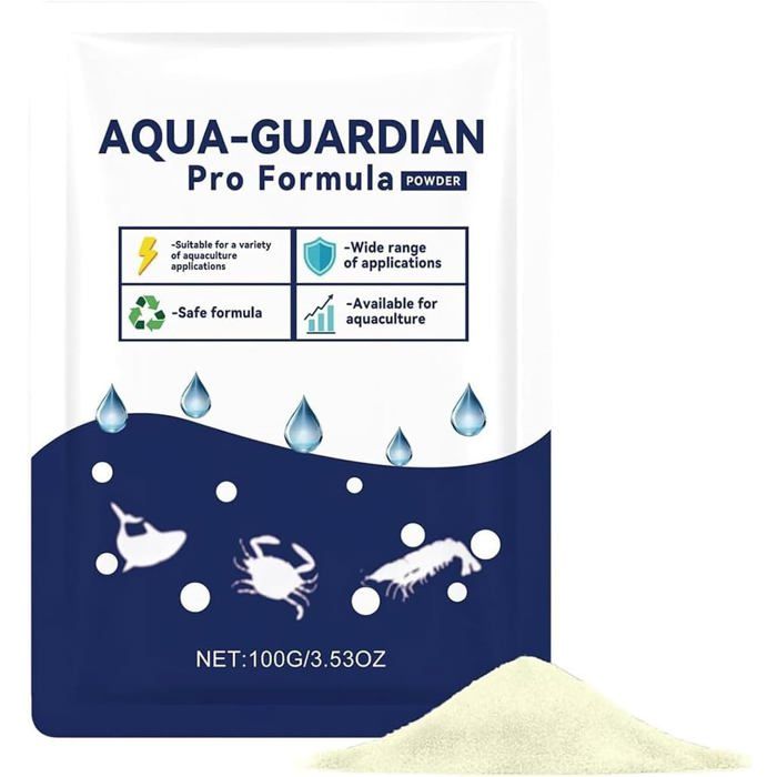 Aqua Guardian Pro Formula pour Bassin Poudre de Soin Aquatique pour Poissons Soutien Facile à Mélanger pour leau (Poissons Aqua Guardian Pro Formula pour Bassin Poudre de Soin Aquatique pour Poissons Soutien Facile à Mélanger pour leau (Poissons